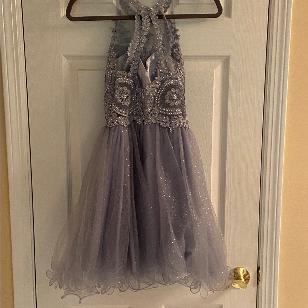 Boubou Elegant Periwinkle Halter Dress - Picture 7 of 11
